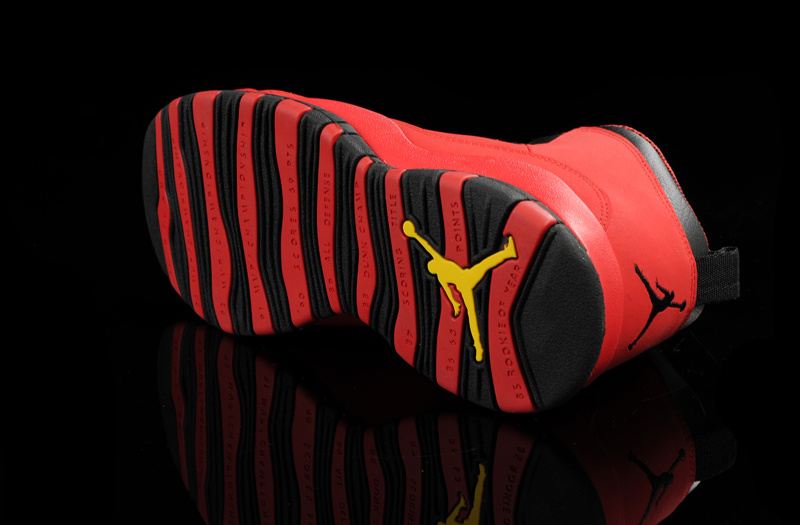 Air Jordan 10 Mens Shoes Aaa Red/Black Online